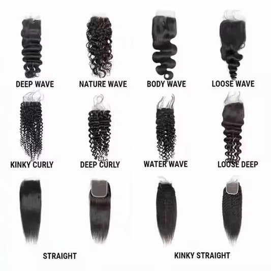 Natural Color Transparent Lace Net Hair Piece Real Wig