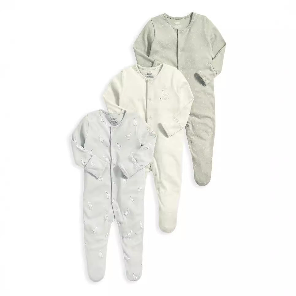 Jumpsuit Thin Romper Cotton Pajamas Born Jumpsuit, Climbing Suit