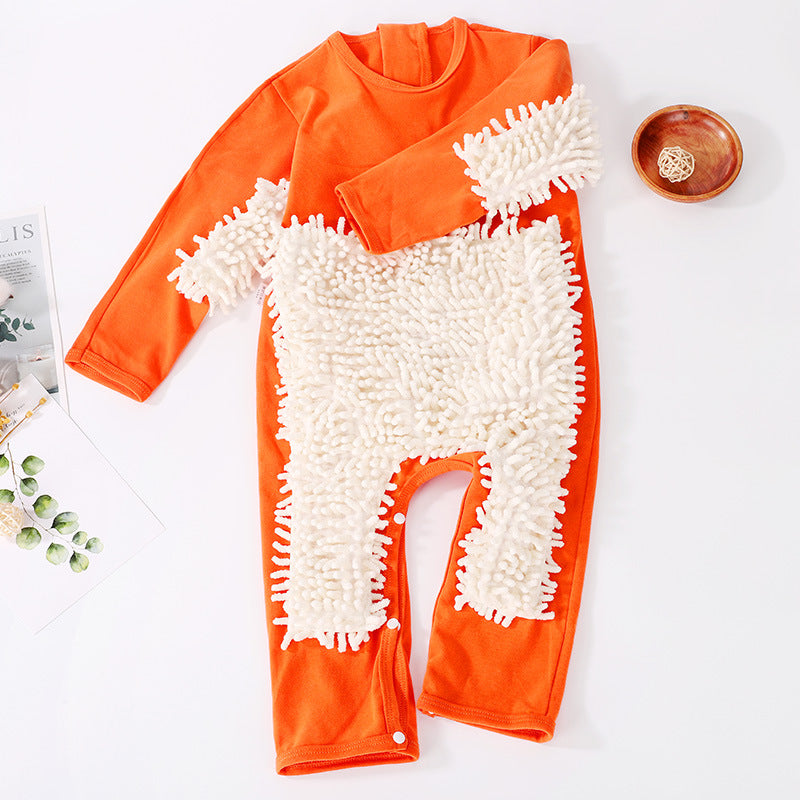 Stylish New Slouchy Mopping Crawling Gadget Jumpsuit, Climbing Suit