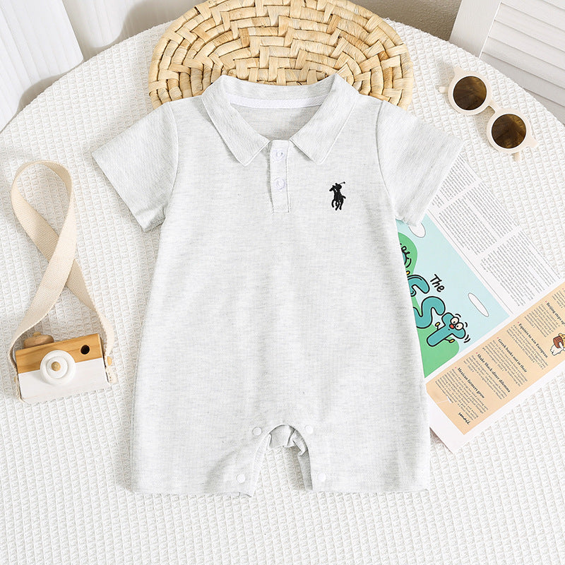 Infants Summer Jumpsuit Going Out Rompers Fashion Cartoon Jumpsuit, Climbing Suit