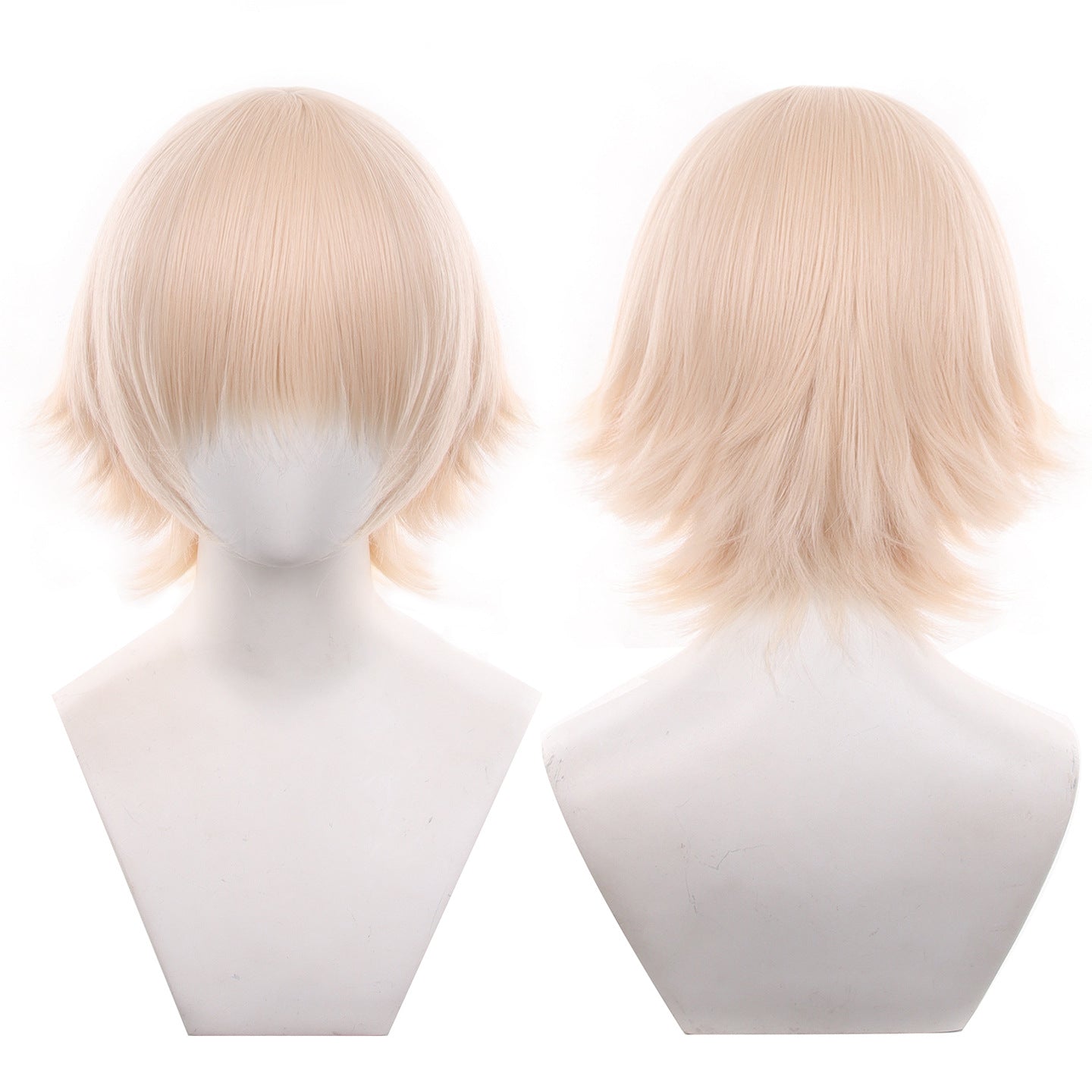 Universal Hair Female Scalp Shape Color Cos Wig