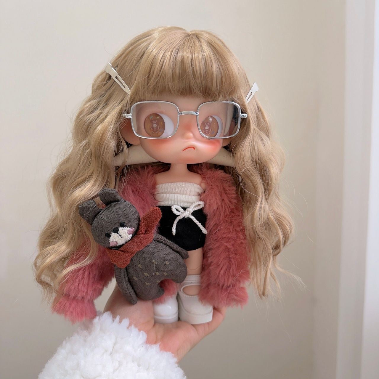 Doll Sister Ga Zi Gingerbread Man Cos Wig