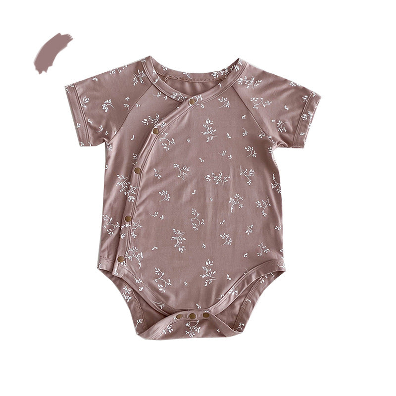 Class Pure Cotton Thin Modal Born Jumpsuit, Climbing Suit