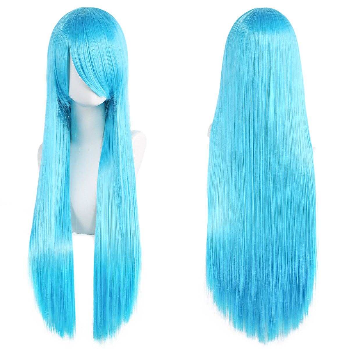 Women's & Men's Universal Color Long Straight Hair Mao Cos Wig