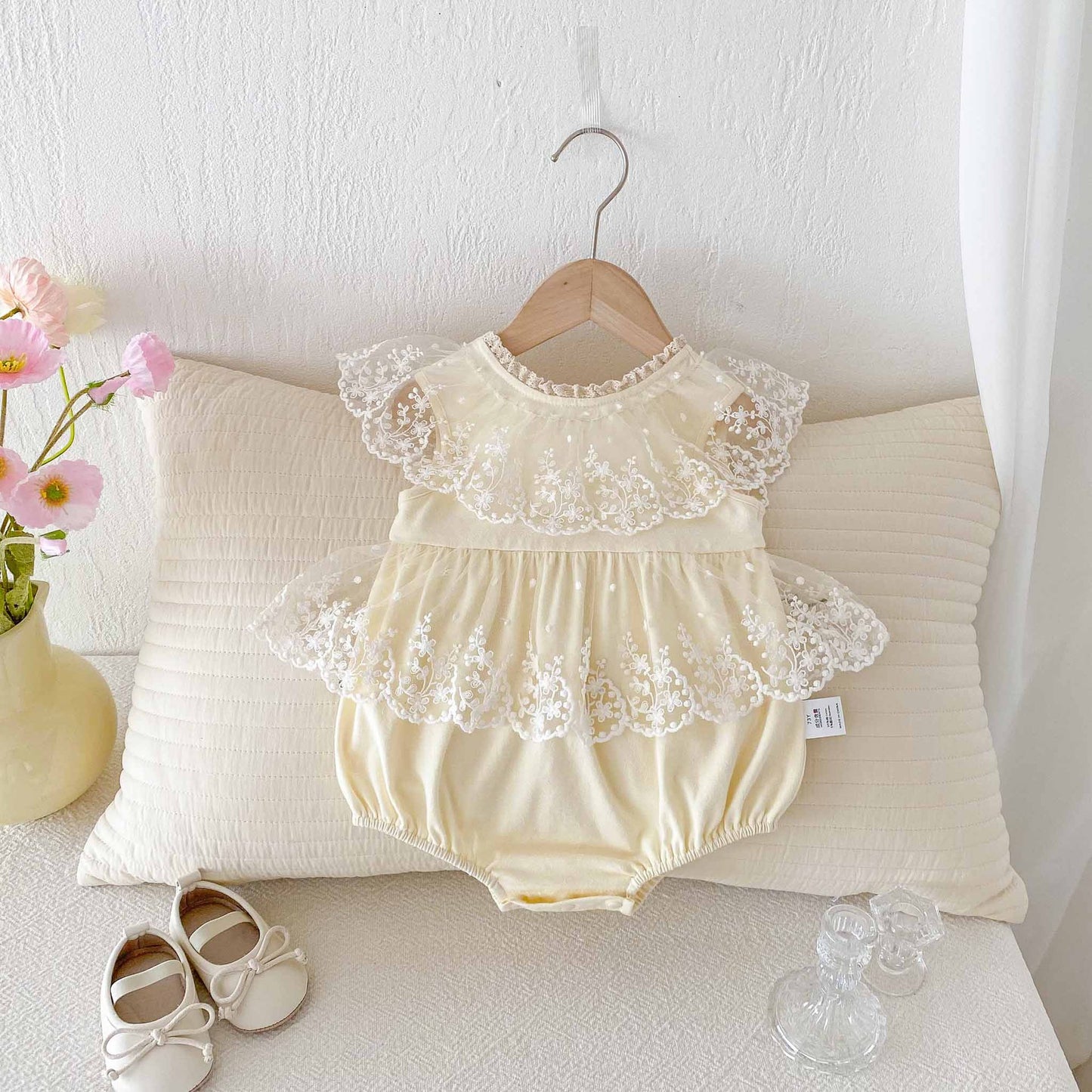 Summer Jumpsuit Sweet Lace Princess Going Out Jumpsuit, Climbing Suit