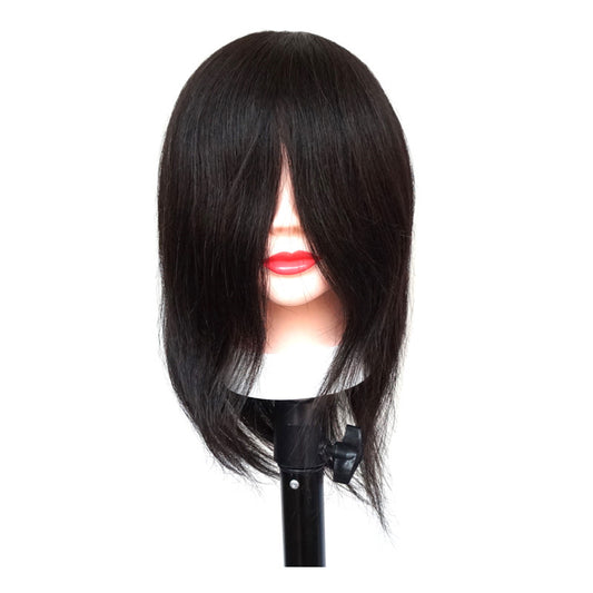 Women's Short Straight Natural Big Ear Hairdressing Shop Practice Other Wig