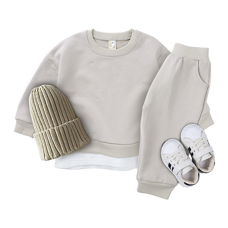 Children's Clothing Boys Autumn Casual Sweatshirt Sport Children's Suit
