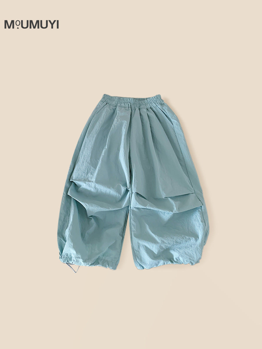 Children's Boy's Summer Thin Western Style Casual Trousers Children's Pants