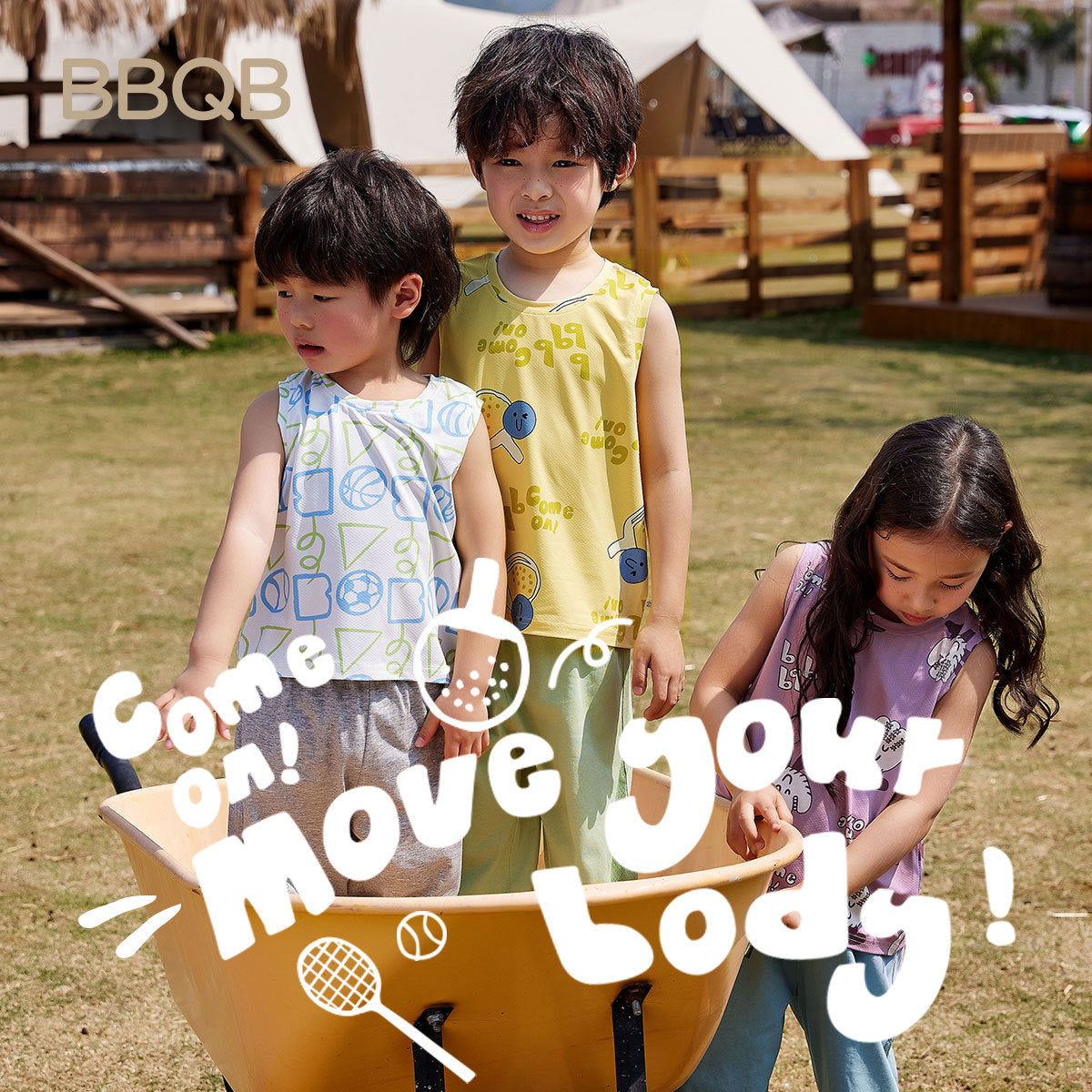 Children's Summer Sleeveless Vest Thin Clothes Clothing Children's T-shirt