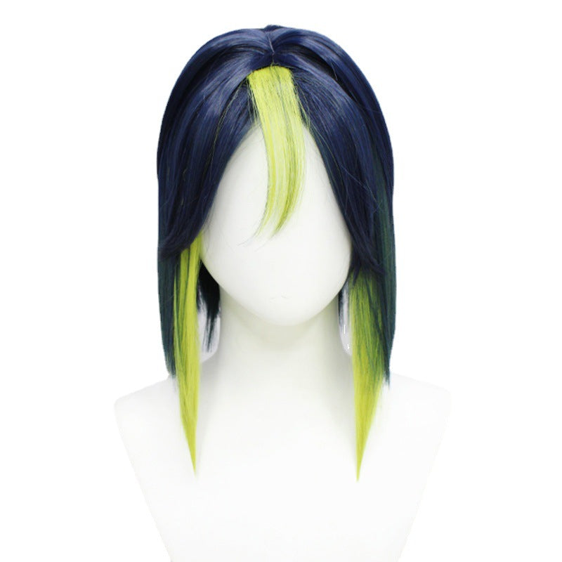 Drifting Original God Silicone Scalp Color Gradient Cos Wig