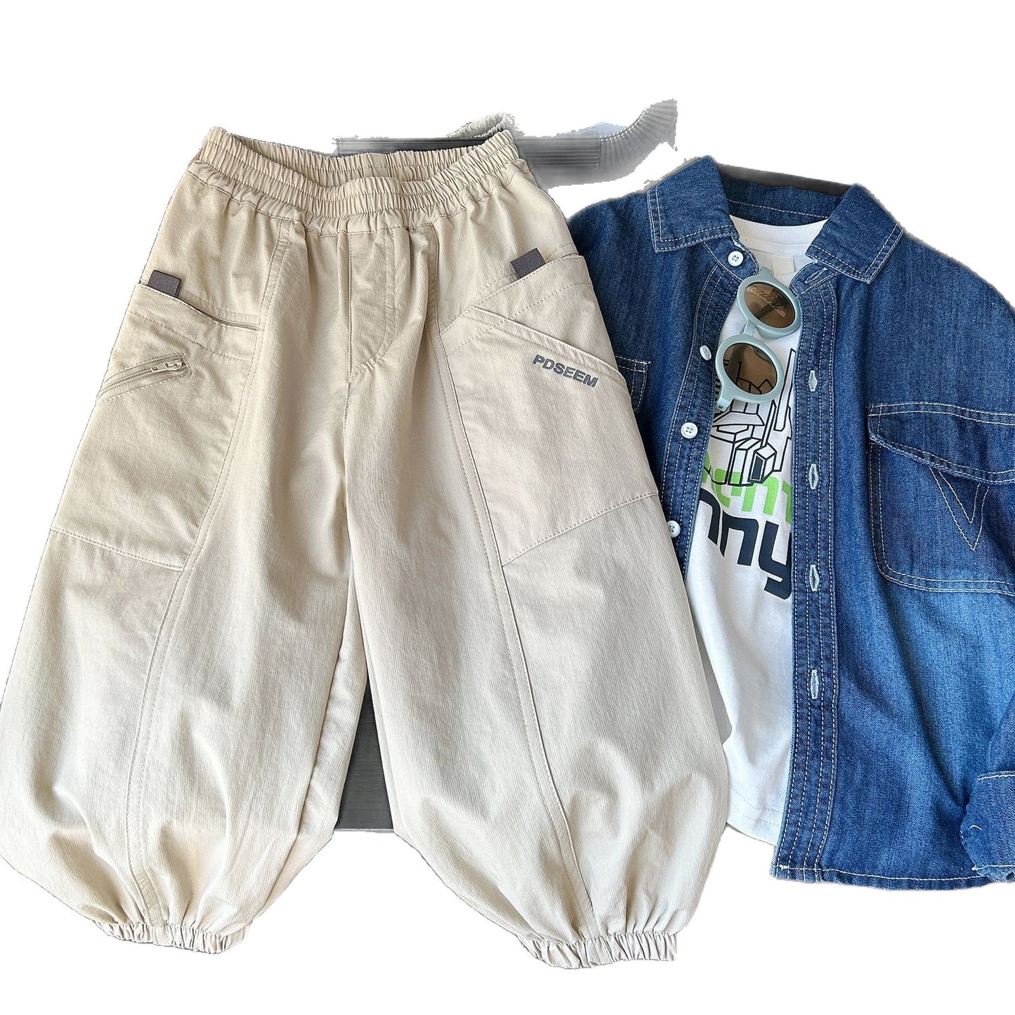 Children's Clothing Thin Cool Anti Mosquito Casual Children's Pants