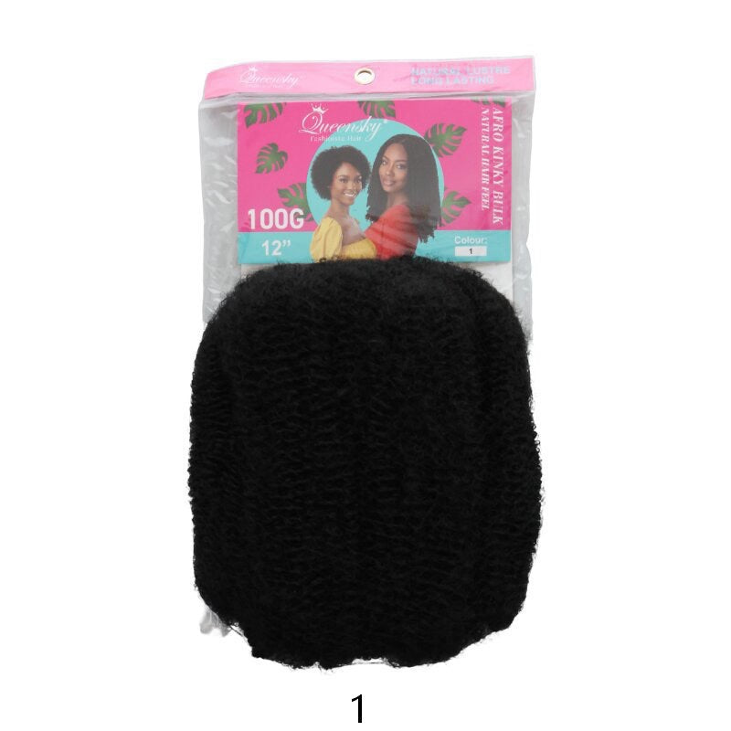 Women's Small Dreadlocks Chemical Fiber Puffy Silk Wig Short Curly Hair