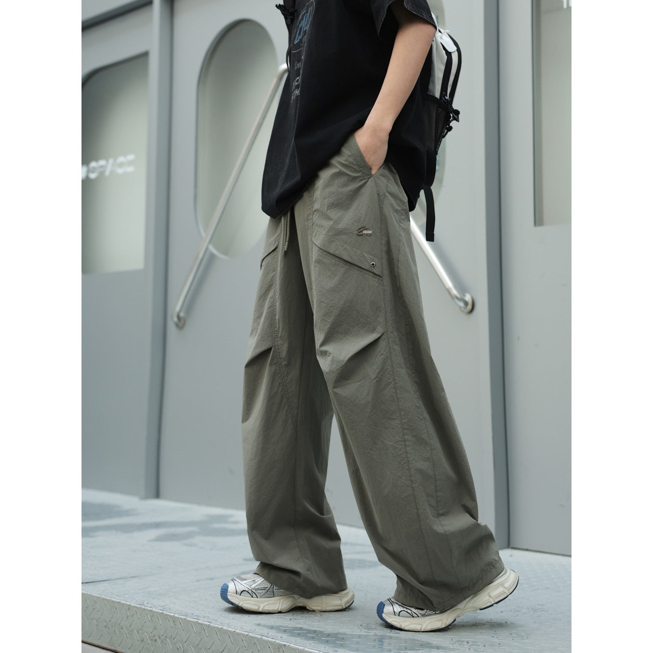 Machete Casual For Boys Comfortable Fashion Green Less Children's Pants