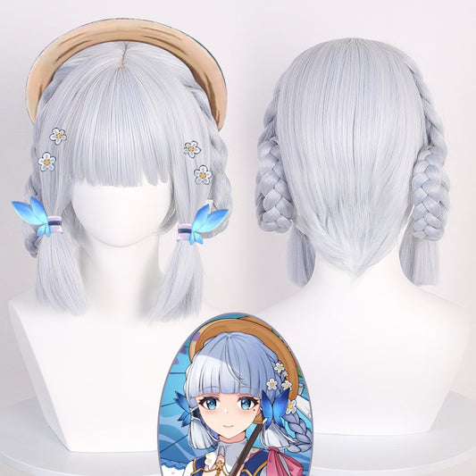 Li Skin Flower Time Letter Simulation Long Scalp Twist Cos Wig
