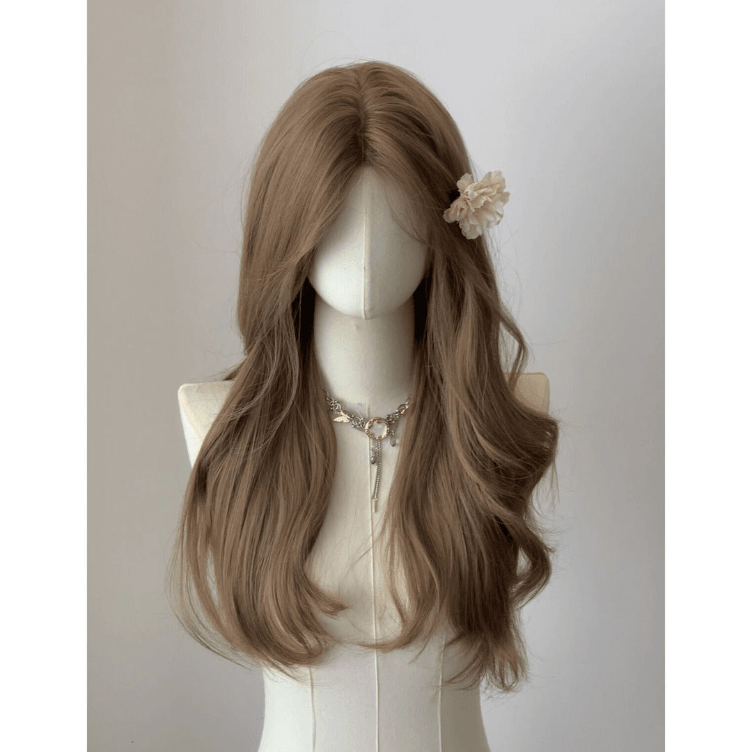 Women's Long Curly Hair Upgrade Craft Big Scalp Any Other Wig