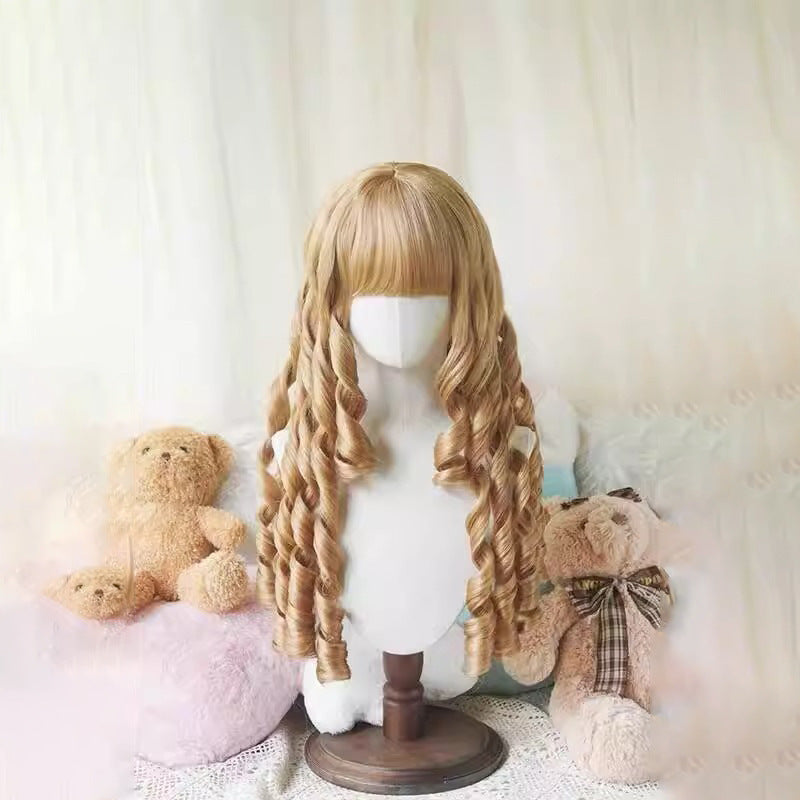 Dream Golden Roman Roll Grip Pairs Ponytail Cos Wig