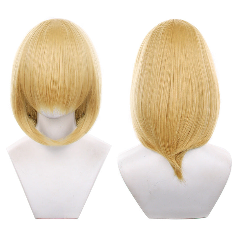 Universal Inner Button Hair Female Scalp Shape Cos Wig
