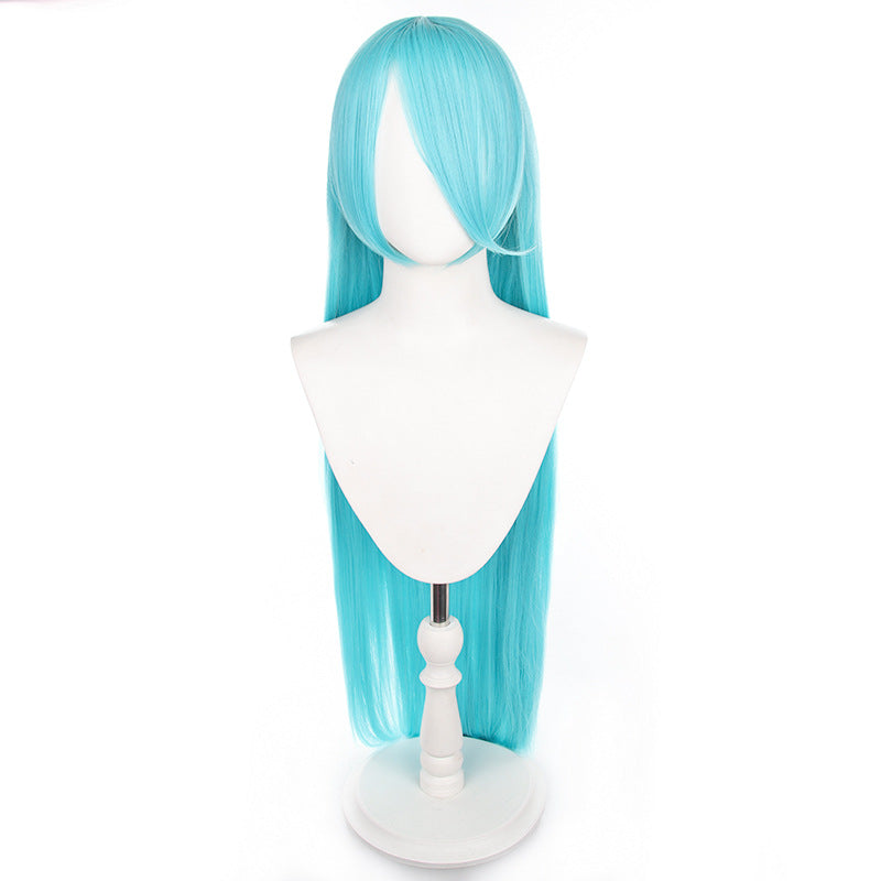 Universal Anime Long Straight Hair Mao Style Fiber Cos Wig
