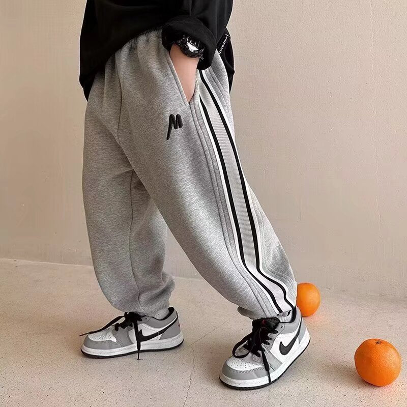 Children's Clothing Boys Autumn Sports Medium Big Boy Children's Pants