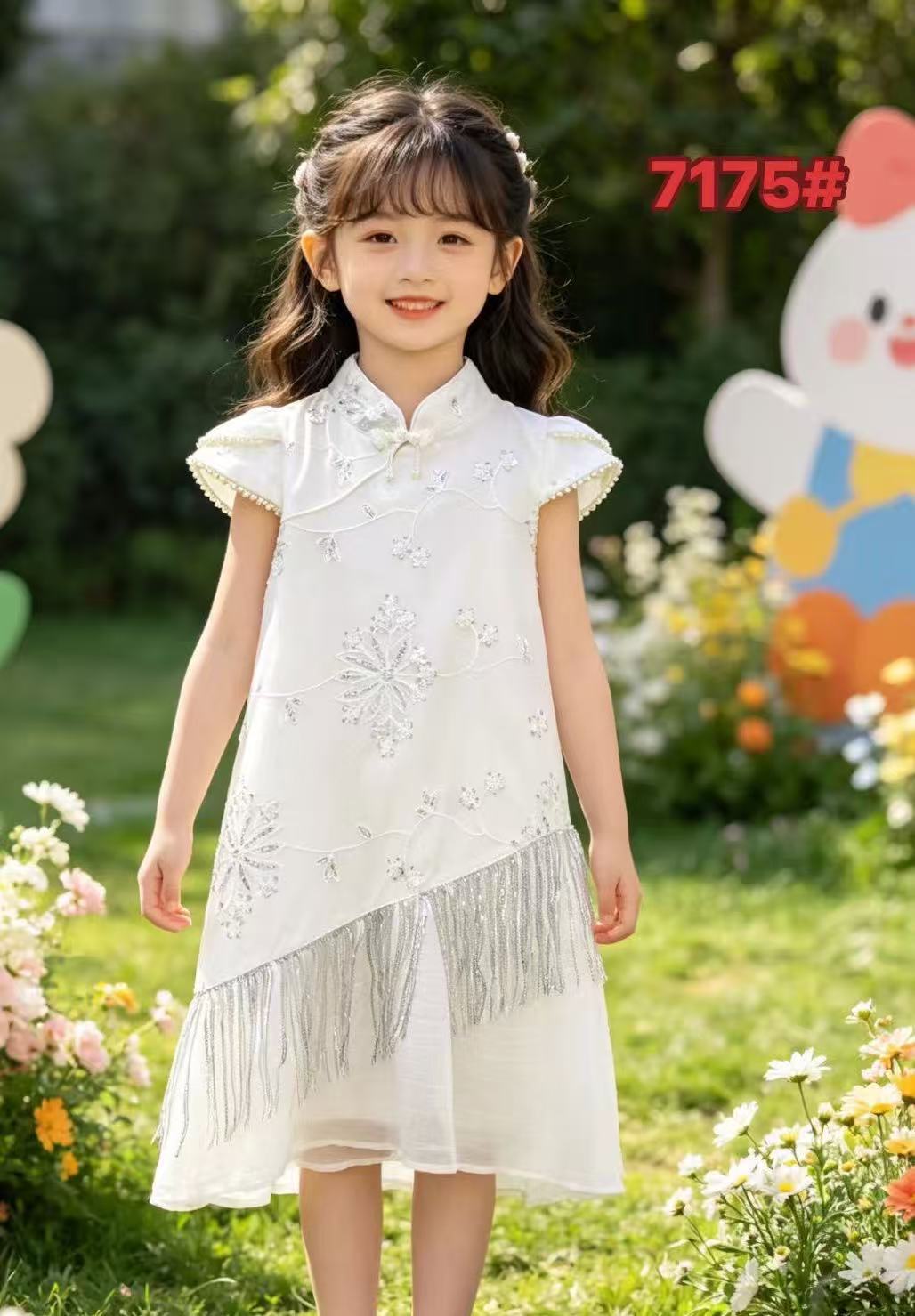 Yunnan White Body Summer Princess Clothing Children's Dress