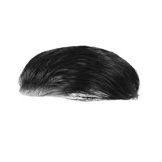 Men's Hair Back Head Hairpiece Replacement Natural Seamless Invisible Set Wig