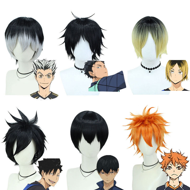 Drifting Volleyball Little Claw Grinding Fiber Cos Wig
