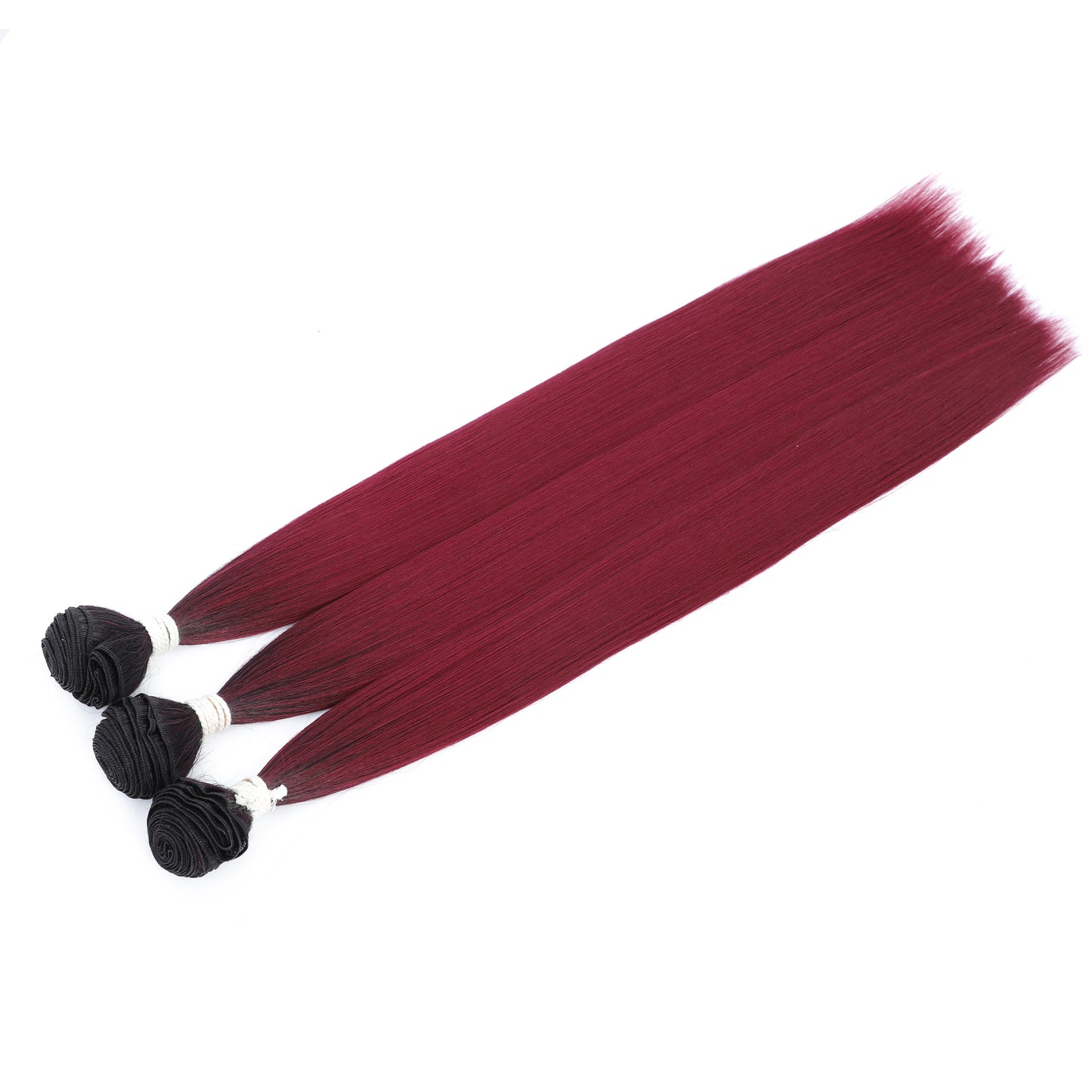 Women's Chemical Fiber African Hair Band Weft Long Straight Wig