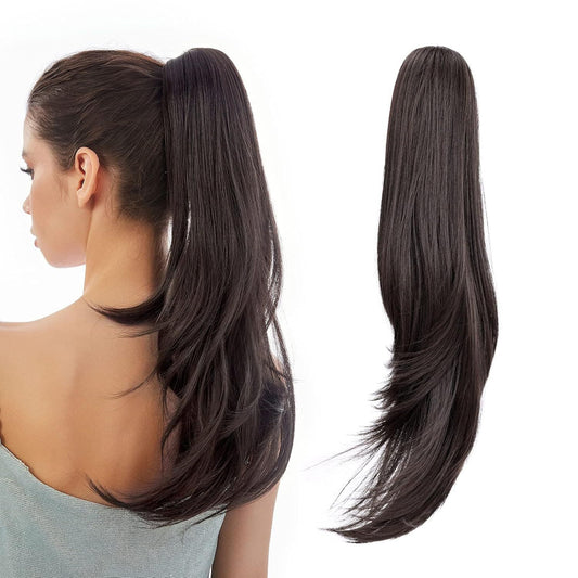Jaws Clamp High Braid Grip Female Curly Wig Ponytail