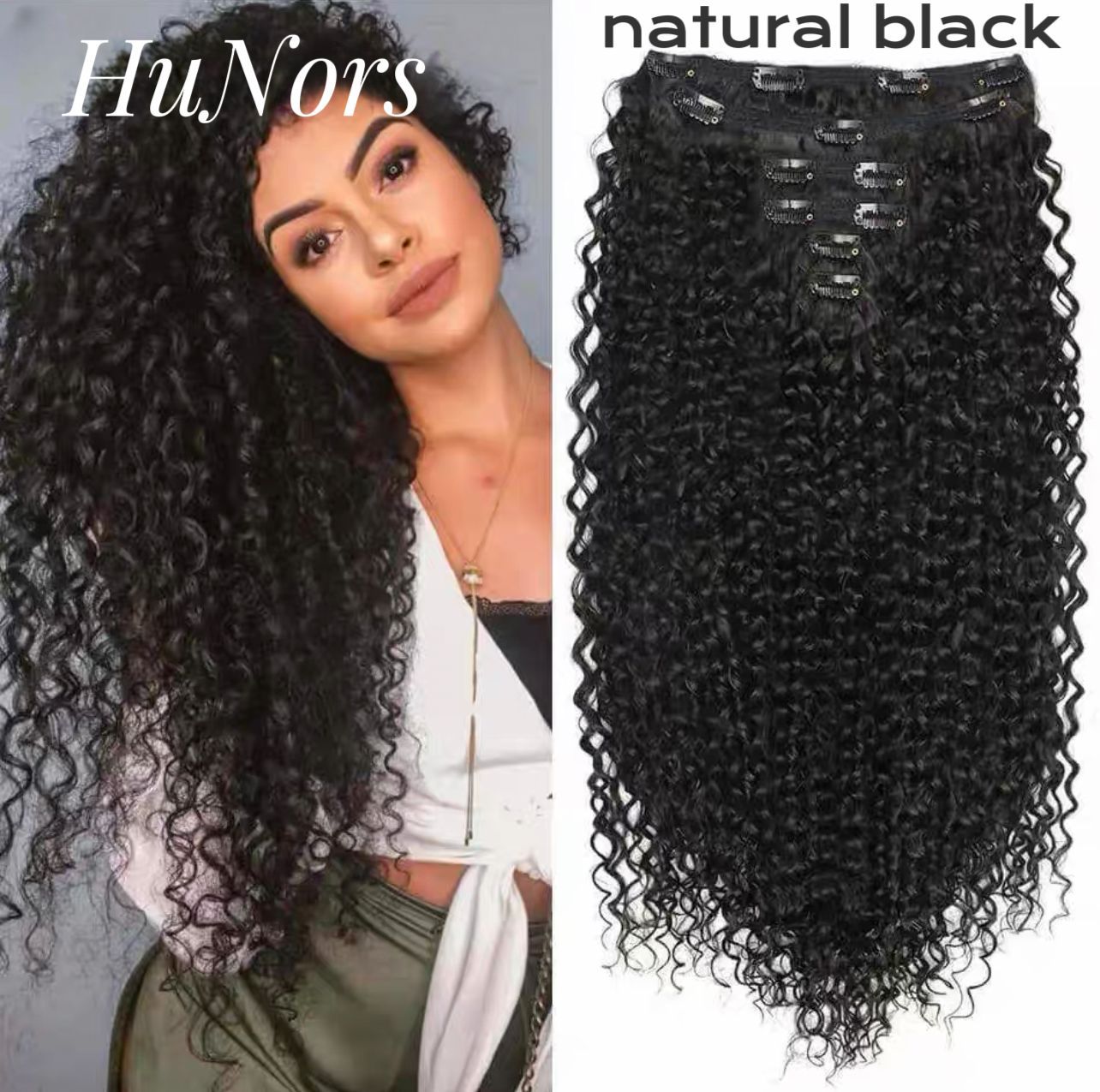 African Small Curly Hair Afro Water Wig Long Curls