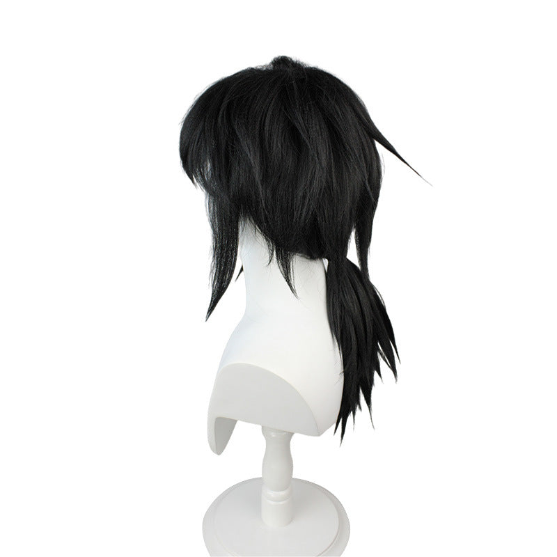 No Water Column Big Thickened Fluffy Ponytail One-piece Hair Cos Wig
