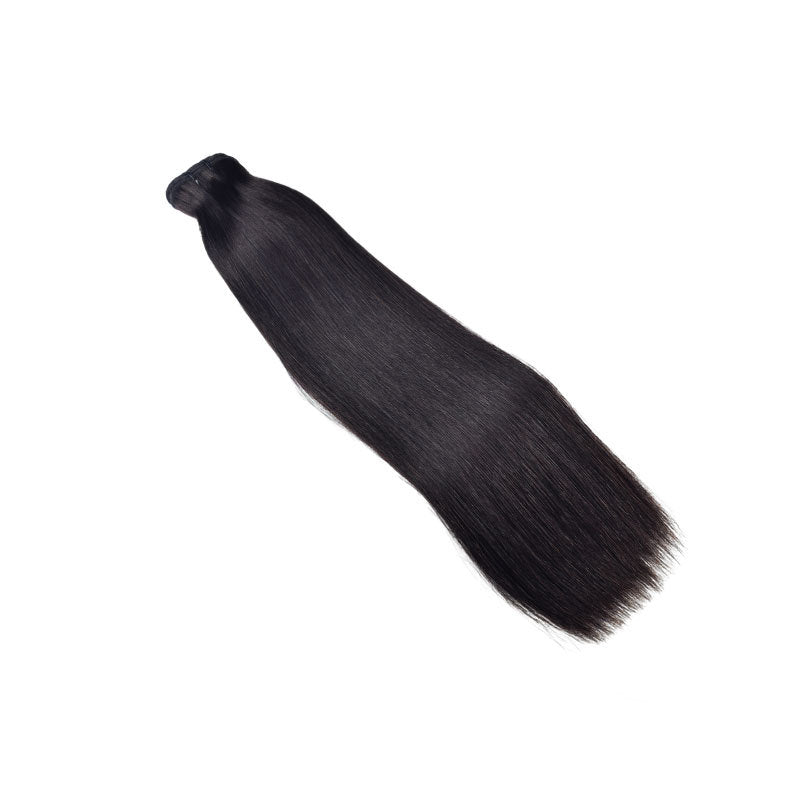 Unique Classic Human Weft Bone Straight Real Hair Wig