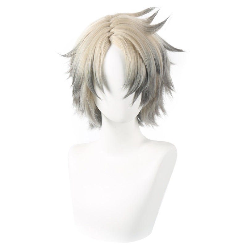 Waste Battle Ghost Lutheran Scalp Top Dyed Cos Wig