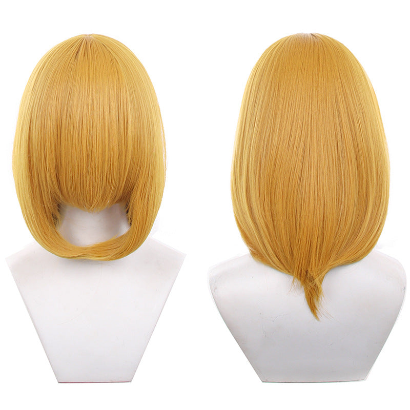 Universal Inner Button Hair Female Scalp Shape Cos Wig