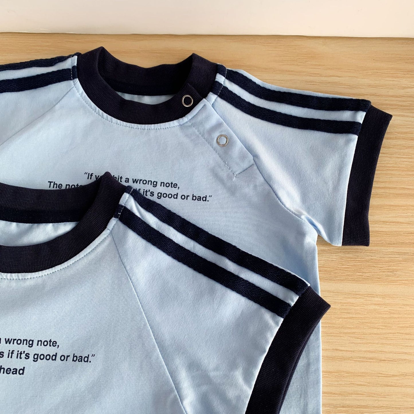 Infants Short-sleeved Top Summer Raglan Sleeve Cool Children's T-shirt