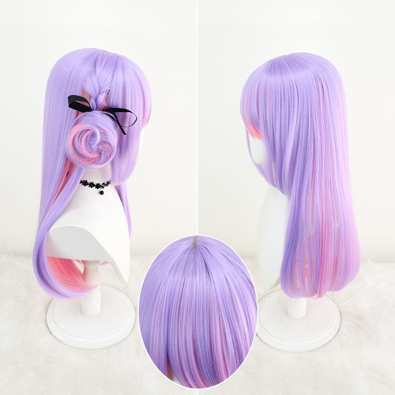 Game Virtual Anchor Idol Always Dark Forever Cos Wig