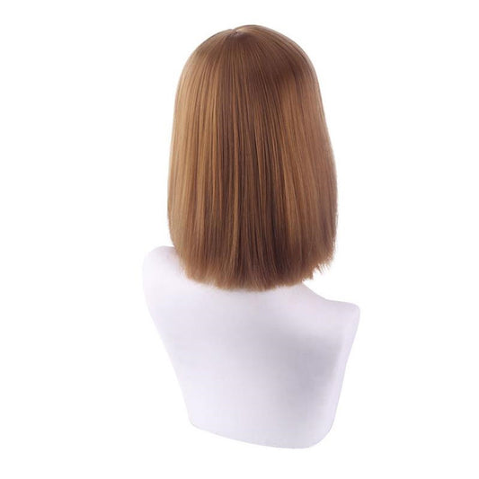 Cardamom Wild Rose Brown Short Hair Curse Back To War Cos Wig