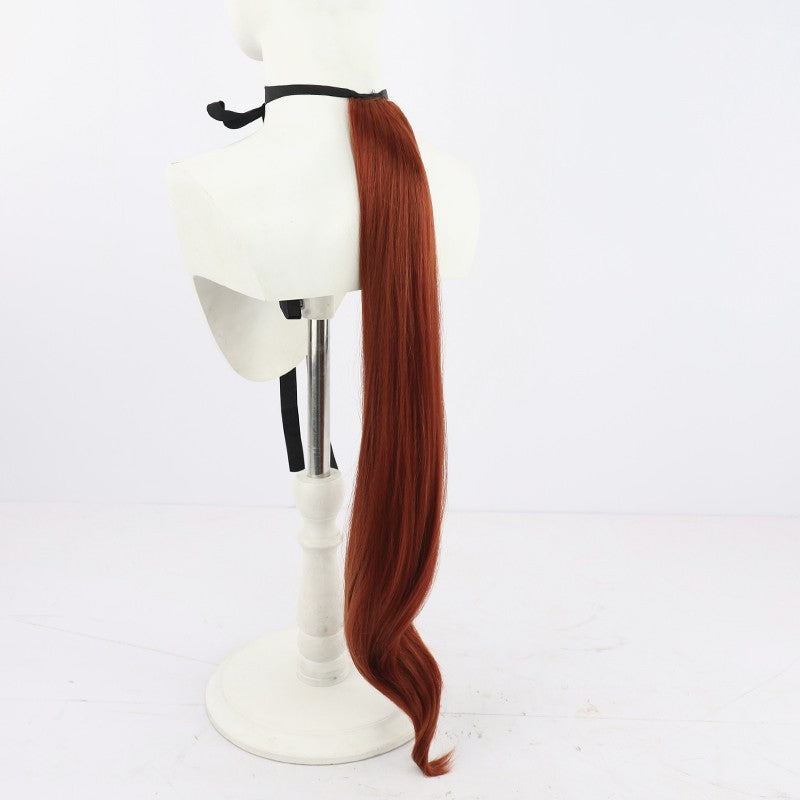 Man Horse Racing Mother Lu Duo Cos Wig