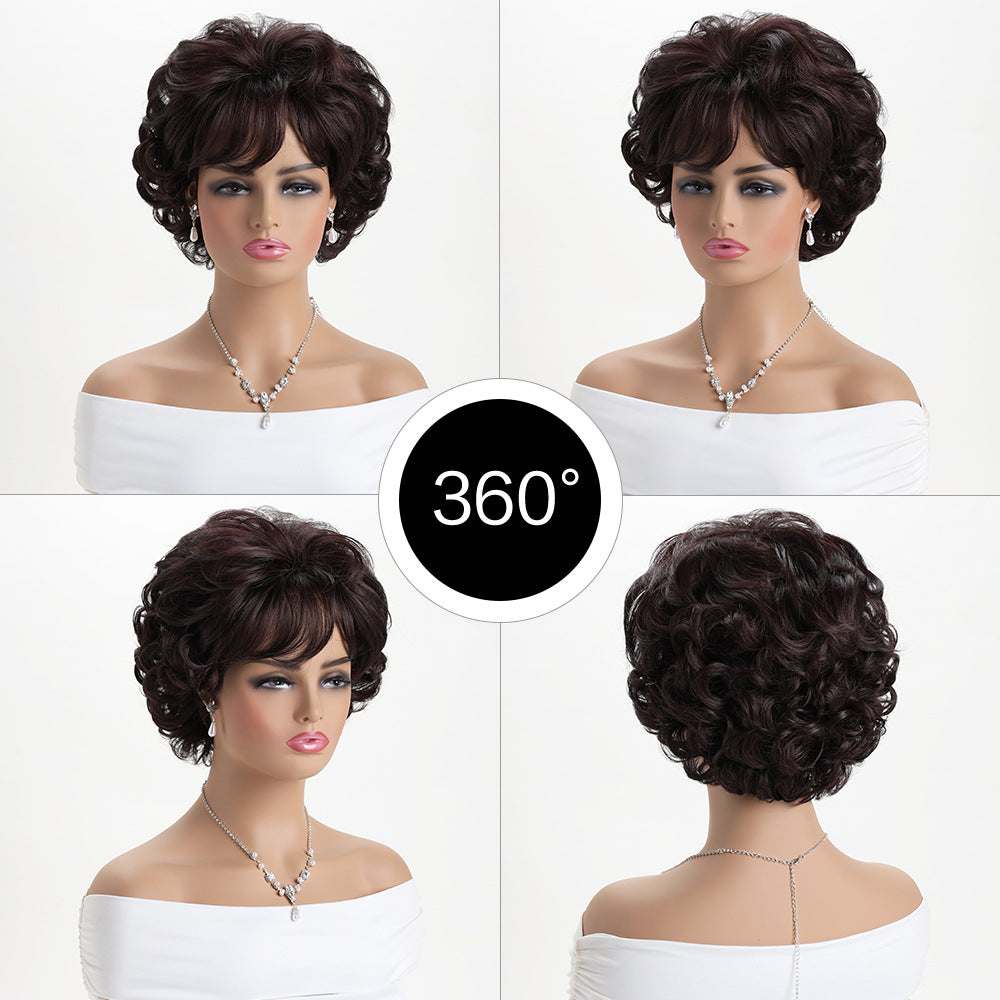Casual Classic Women's Fashion Synthetic Wigs Wig Short Curly Hair