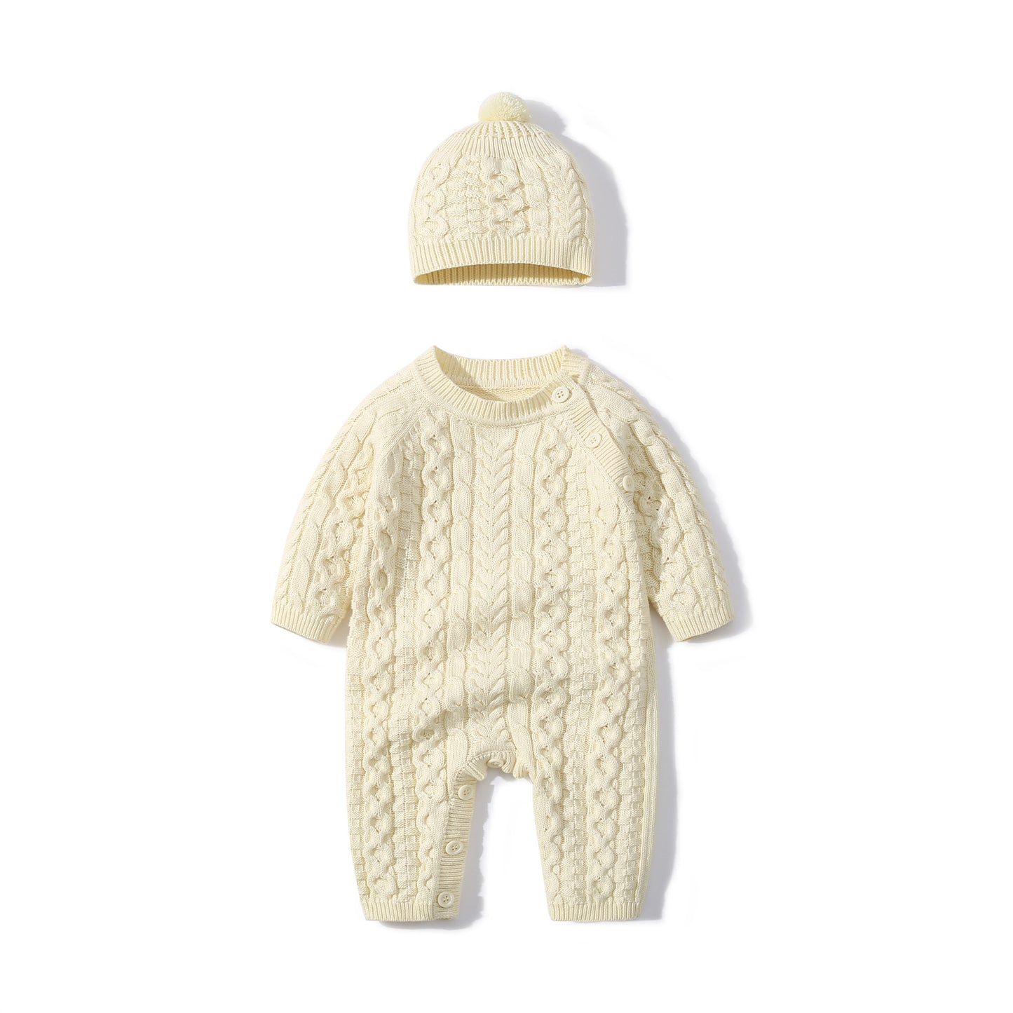 Sweater Clothes Twist Knit Romper Western Jumpsuit, Climbing Suit