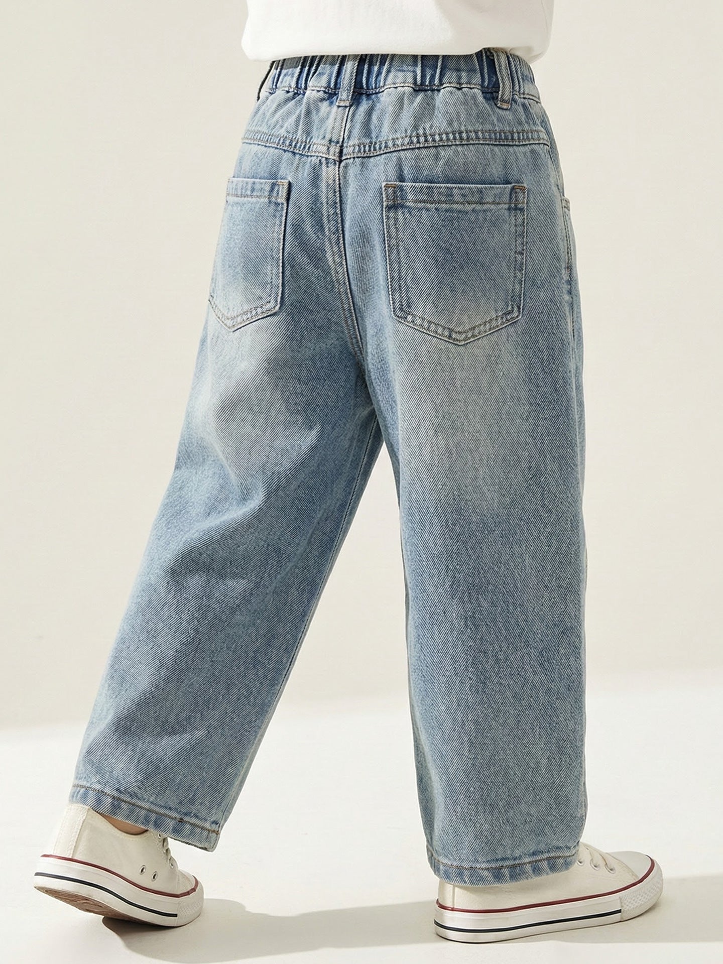 Children's Jeans Spring Loose Gradient Trousers Clothes Children's Pants