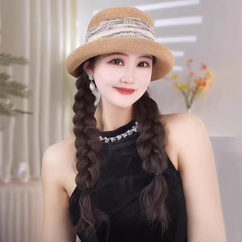 Women's One-piece French Curly Hair Gentle Elegant Fashion Wig Long Curls
