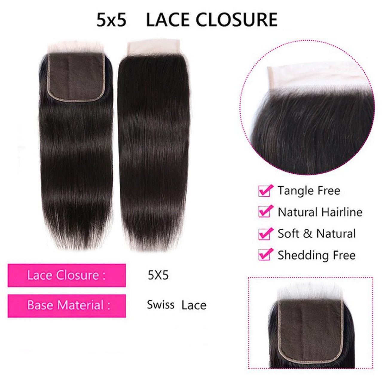 Swiss Net Block Hand Woven Piece Real Hair Wig