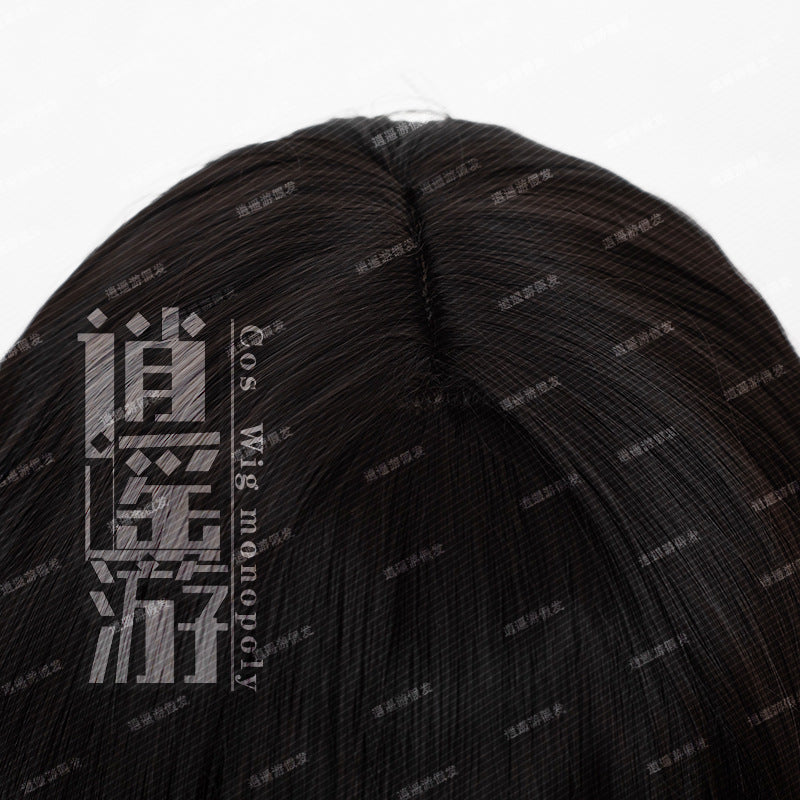 Zero Simulation Scalp Top Two-color Game Cos Wig