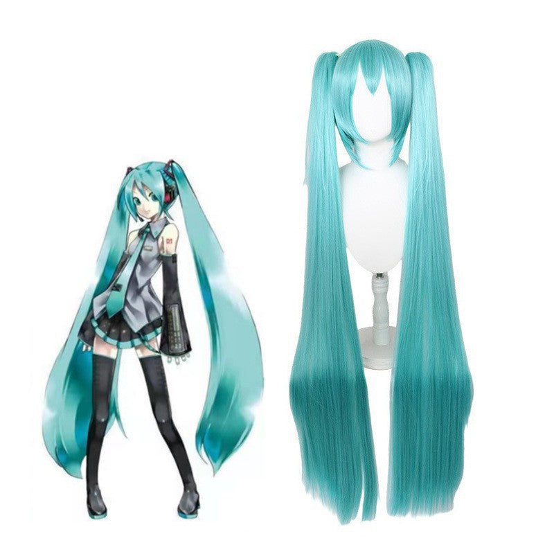 Jaws Clamp Double Horse Tail Long Cos Wig