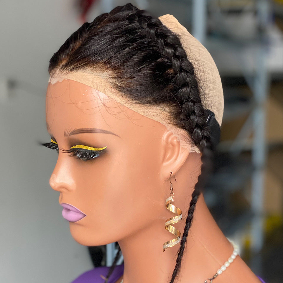 Slouchy Glamorous Trendy Attractive Charming Block Real Hair Wig