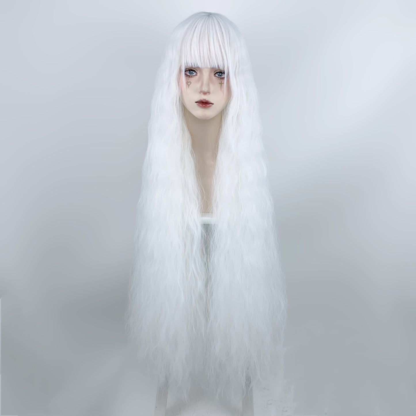 Women's Curly Hair Mori Style Lolita Small Simulation Wig Long Curls