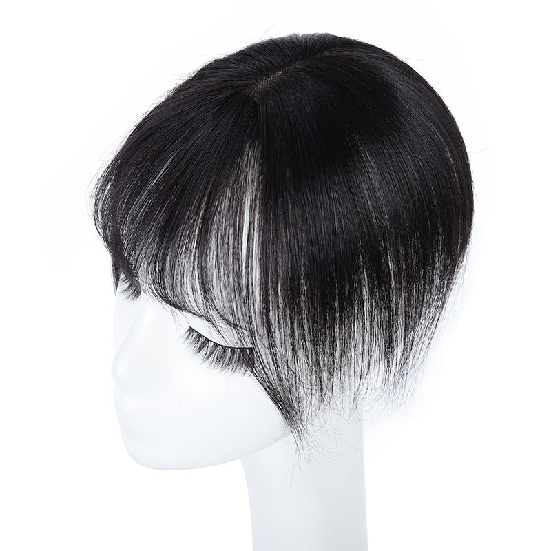 Women's Air Set Light Straight Small Natural Wig Bangs