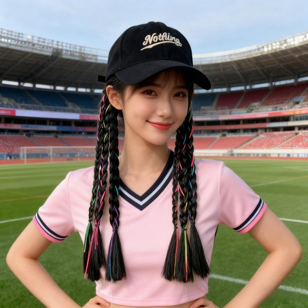 One Twist Braid Hairstyle Fashion Hot Boxing Embroidery Cos Wig