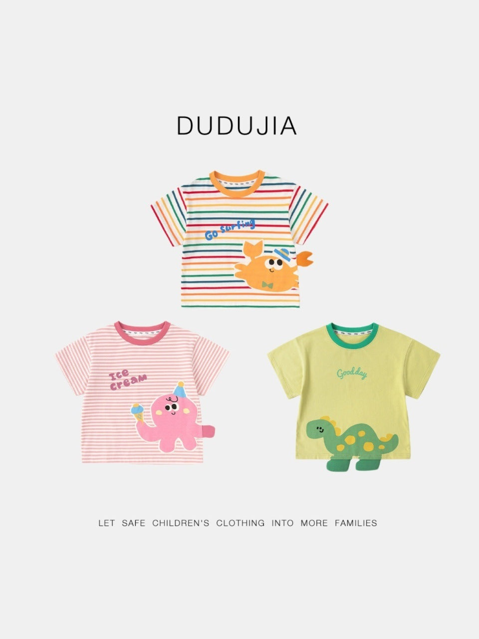 Children's Short Sleeve Large Collection Summer Western Style Half Children's T-shirt