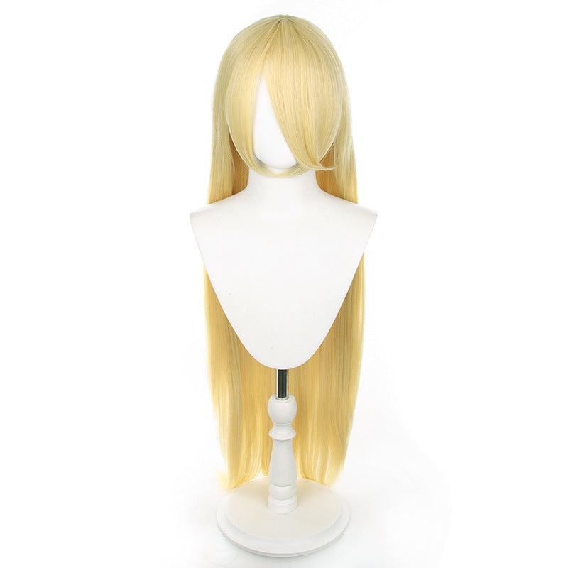 Universal Anime Long Straight Hair Mao Style Fiber Cos Wig